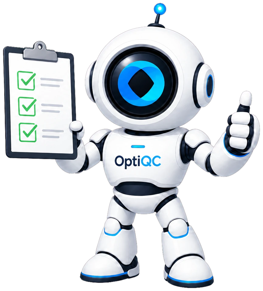 OptiQC mascot